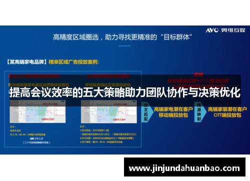 提高会议效率的五大策略助力团队协作与决策优化 提高会议效率的五大策略助力团队协作与决策优化